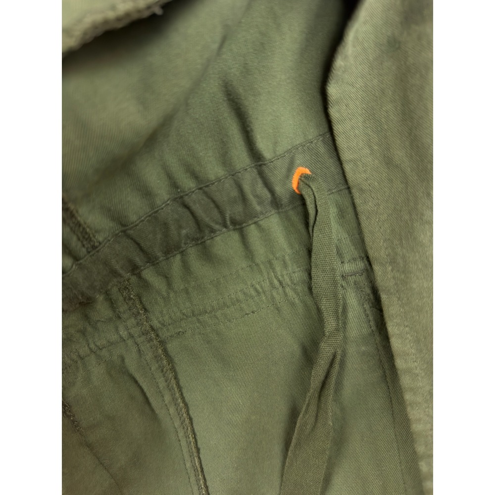 JCP Utility Jacket Womens Small Olive Green Military Field Coat Grunge Punk - Picture 5 of 13